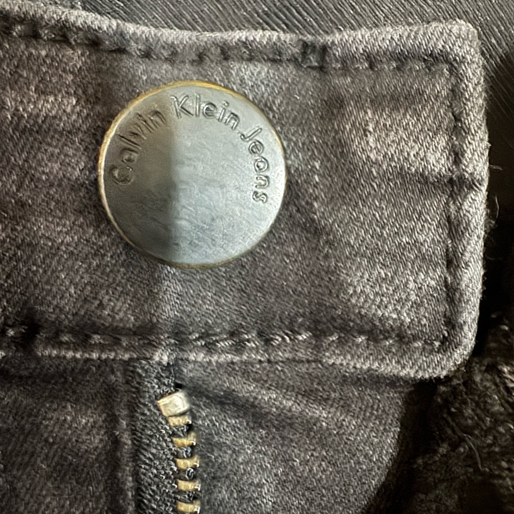 Calvin Klein Charcoal Jean Leggings - Picture 5 of 5